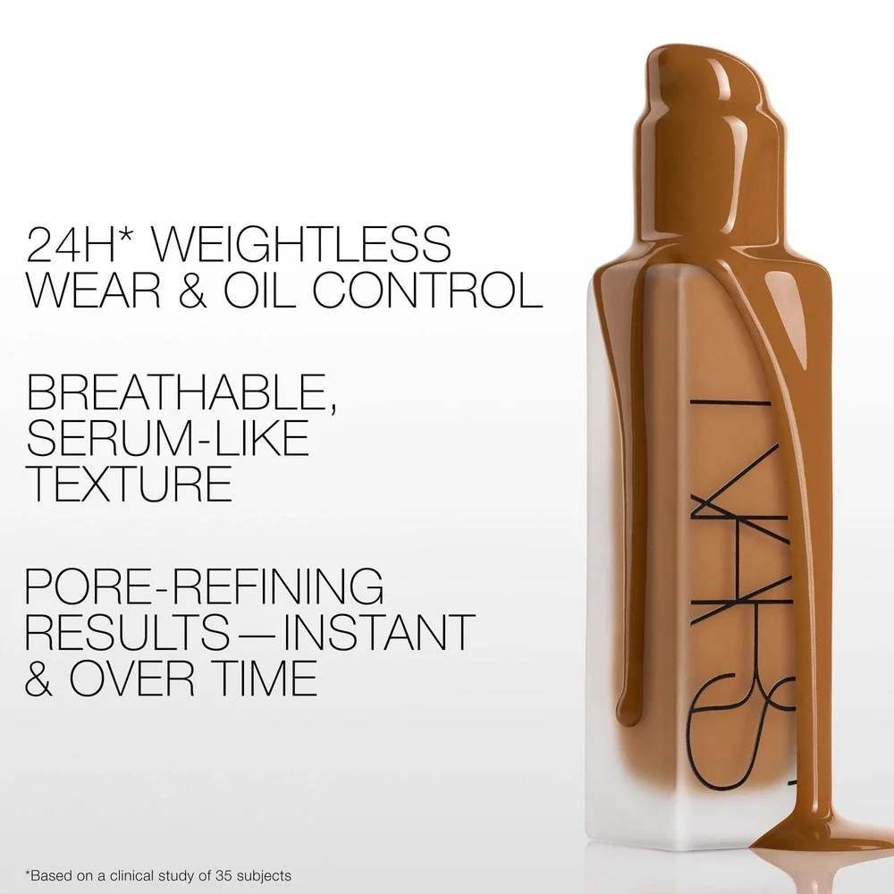 NEW NARS Natural Radiant Longwear Foundation Patagonia Medium 1.2 Full Coverage